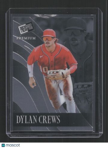 2024 PRESS PASS PREMIUM DYLAN CREWS #RB-24 /99 /99 ,SN