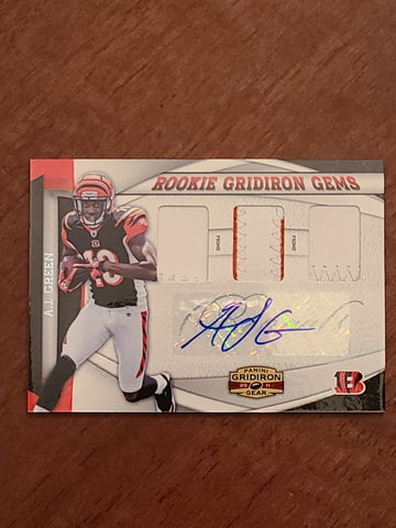2011 Panini Gridiron Gear AJ Green Rookie Auto 7/20