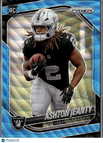 2025 Panini Prizm Ashton Jeanty #315 Blue