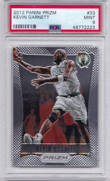 Kevin Garnett 2012 Prizm PSA 9