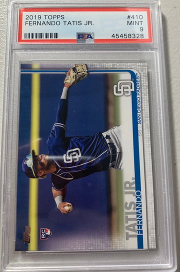 2019 Topps Series 2 Fernando Tatis Jr. Rookie PSA 9