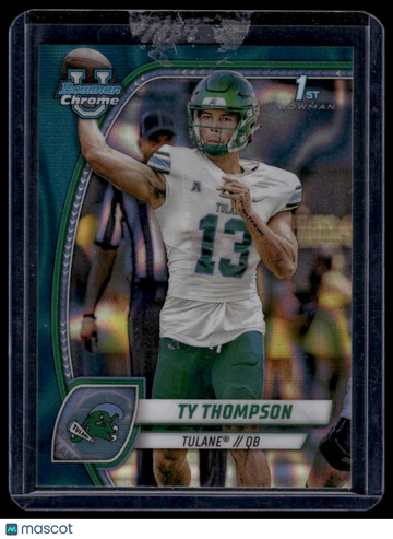 2024 Bowman University Chrome Ty Thompson #179 Pink Lava Refractor