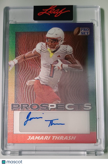 2024 Leaf Pro Set Jamie Thrash #PR-JT1 Prospects Lenticular SN,AU,/15