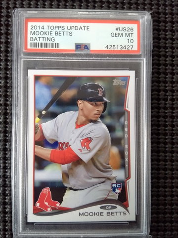 2014 Topps Update Mookie Betts 