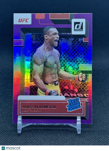 2023 Panini Donruss Jailton Almeida #218 Purple Rookie Donruss