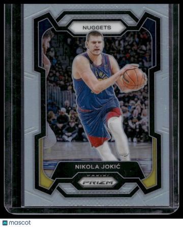 2023-24 Panini Prizm Nikola Jokic #17 Prizms Silver