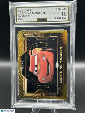2025 Topps Chrome Pixar GOLD AGS 10
