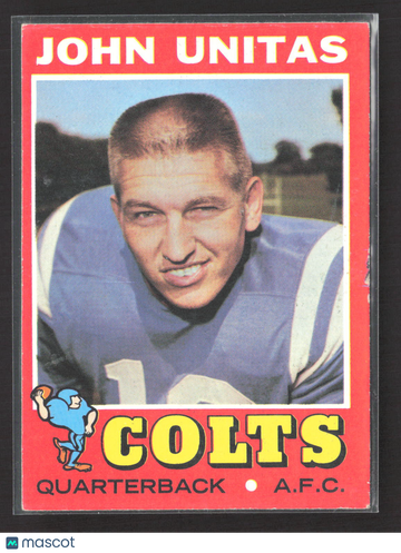 1971 Topps John Unitas #1