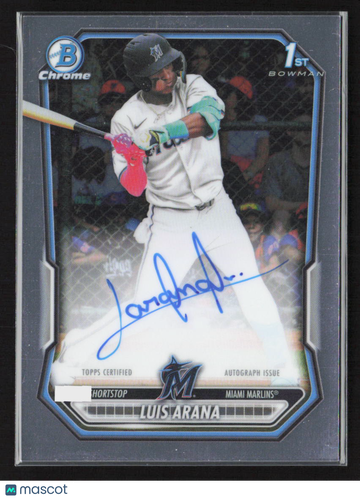 2026 Topps Bowman Chrome Luis Arana #CPA-LA 1st Bowman