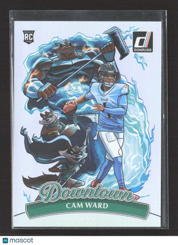 2025 Panini Donruss Downtown Cam Ward #12 RC