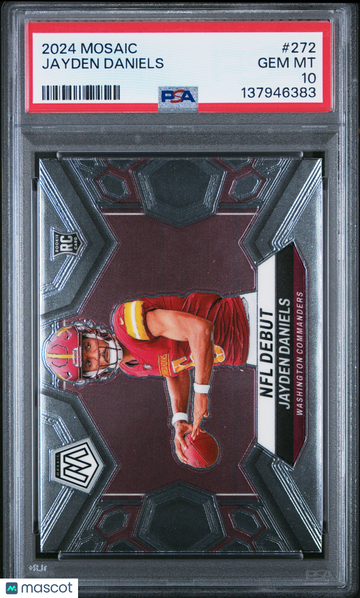 2024 Panini Mosaic Jayden Daniels #272 PSA 10