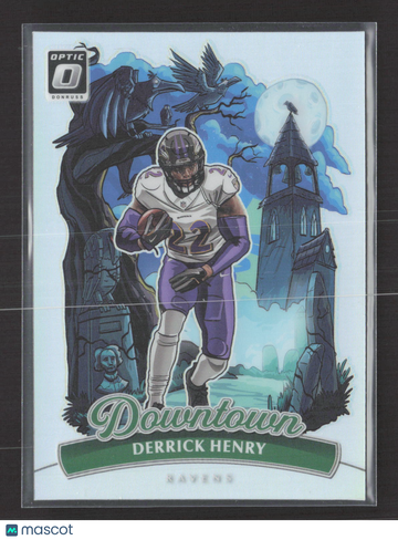 2025 Panini Donruss Optic Downtown Derrick Henry #3 Prizm