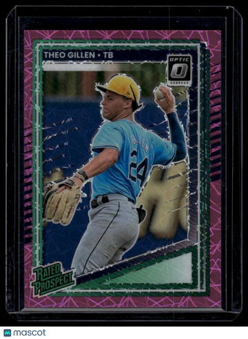 2025 Donruss Theo Gillen #172 Optic Pink Velocity SN