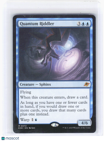Edge of Eternities Quantum Riddler Non-Foil Mythic #72