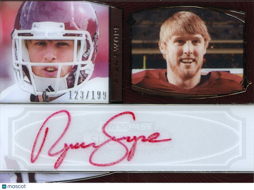 Ryan Swope 2013 Press Pass Rookie Auto Red Ink Texas A&M Aggies