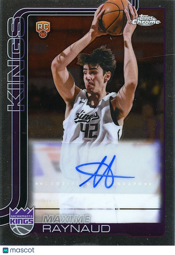 2025-26 Topps Chrome Maxime Raynaud Rookie Topps