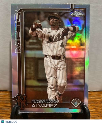 2025 Topps Chrome - Sepia Refractors Francisco Alvarez #207