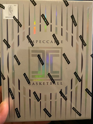 2019 Panini Impeccable Basketball Factory Sealed Hobby Box! Ja, Zion?