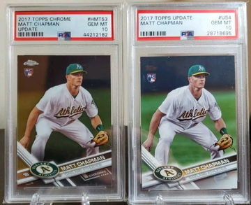 Matt Chapman 2017 RC PSA 10 Lot 