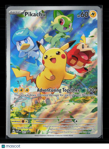 2023 Journey Together Pikachu Holo Black Star Promo #SVP EN 027