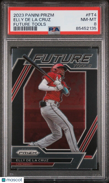 2023 Prizm Elly De La Cruz #FT4 Rookie PSA 8