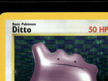 1999 Fossil Ditto Holo Rare 1st Edition #3/62