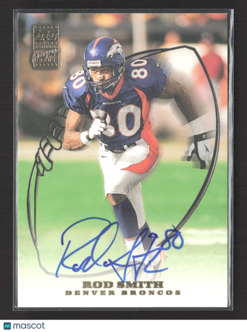 1999 Topps Autographs Rod Smith #A9