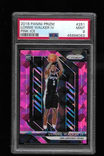2018 PRIZM LONNIE WALKER PINK  ICE