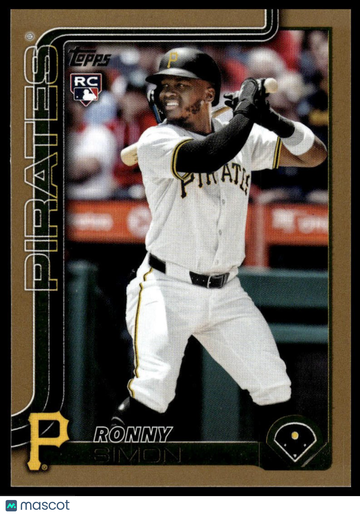 2025 Topps Update Ronny Simon #US111 Gold SN RC