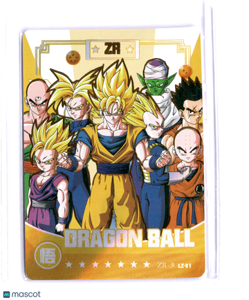 Goku GOLD HOLOFOIL #ZR-3