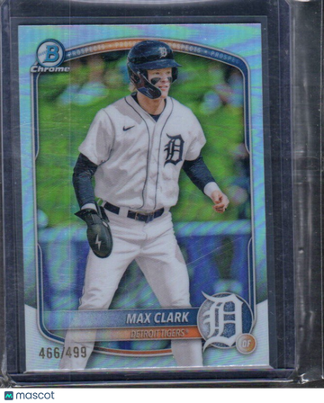 2025 Bowman Max Clark #BCP-24 Chrome Prospects Refractor SN