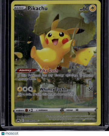 2023 Crown Zenith Pikachu Holo AR #GG30/GG70