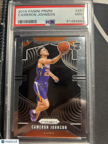 2019 Panini Prizm Cameron Johnson #257 PSA 9