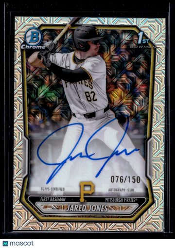 2026 Bowman Chrome Jared Jones #CPA-JJ Mojo Refractor /150 1st Bowman