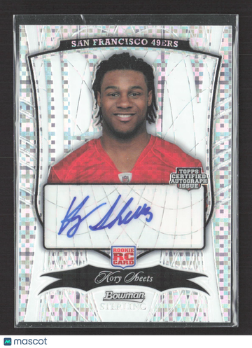 2009 Bowman Sterling Kory Sheets #111 Refractor RC