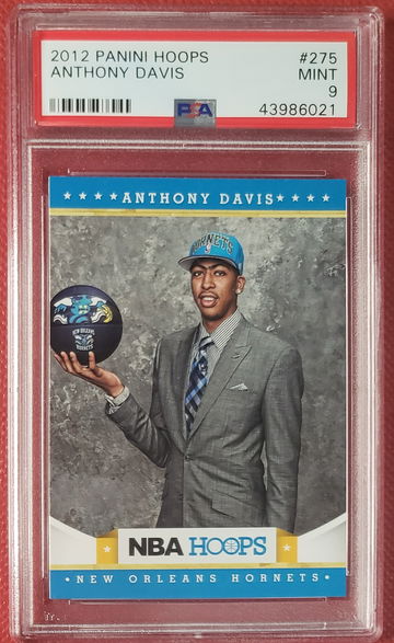 2012 Panini Hoops Anthony Davis PSA 9 MINT