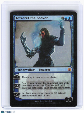 Duel Decks: Elspeth vs. Tezzeret Tezzeret the Seeker Foil Mythic (Lightly Played) #39