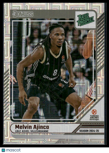 2024 Panini Donruss Euroleague Melvin Ajinça #157 Bronze Rated Prospect