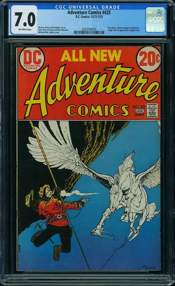 ADVENTURE COMICS #425, CGC 7.0 FVF