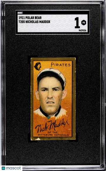 1911 Polar Bear (T205) Nicholas Maddox SGC 1