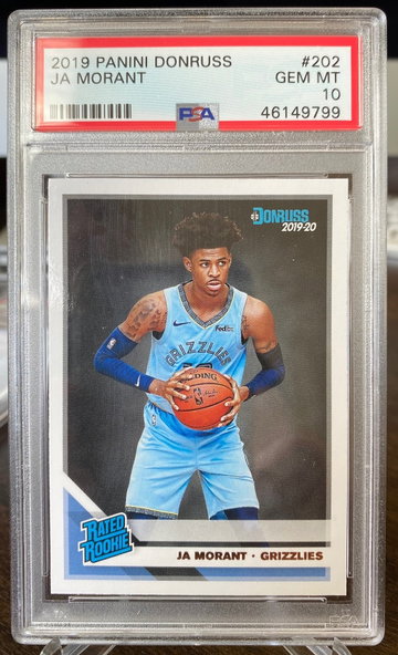 2019 Panini Donruss Ja Morant Rated Rookie