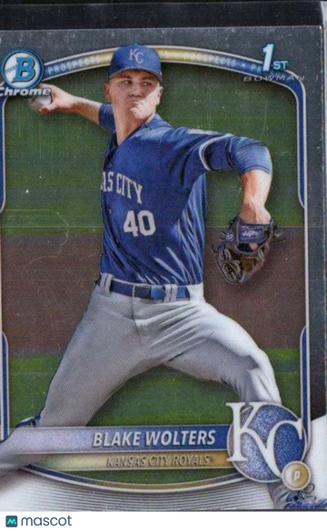 2025 Bowman - Chrome Prospects Blake Wolters #BCP-76