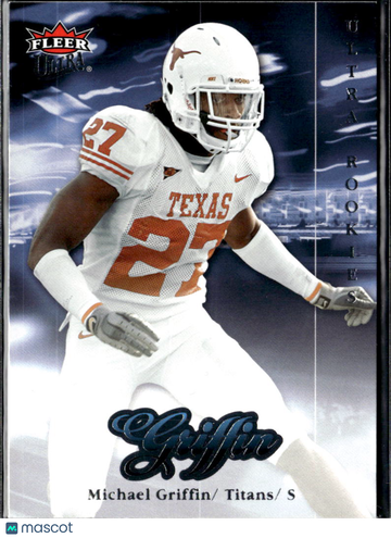 Michael Griffin 2007 Fleer Ultra Tennessee Titans