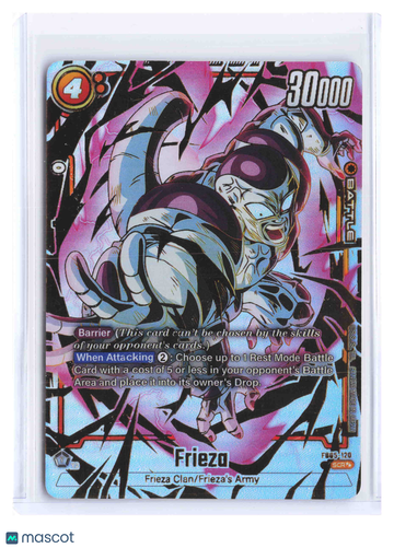 Frieza Holofoil Secret Rare Barrier SCR #FB05-120