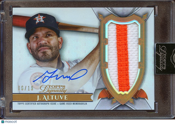 2024 Topps Dynasty Jose Altuve Patch