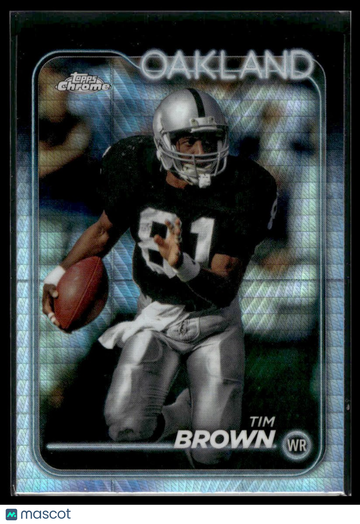 2024 Topps Chrome Tim Brown #151 Prism Refractor
