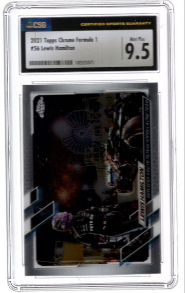 2021 Topps Chrome Formula 1 Lewis Hamilton #56 Ferris Wheel 9.5