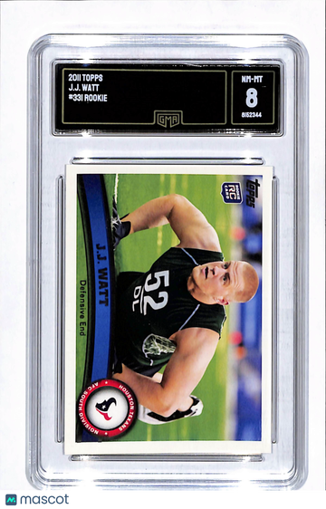 2011 Topps J.J. Watt #331 RC