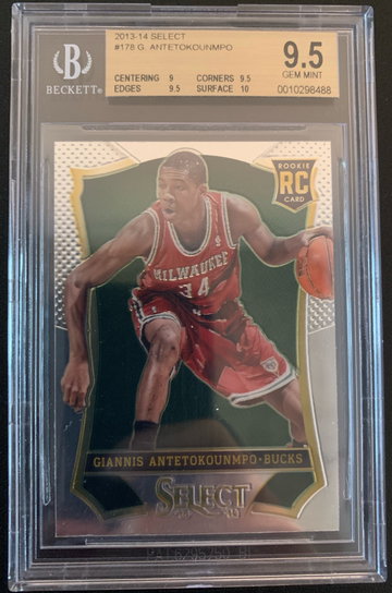 2013 Select Giannis Antetokounmpo BGS 9.5
