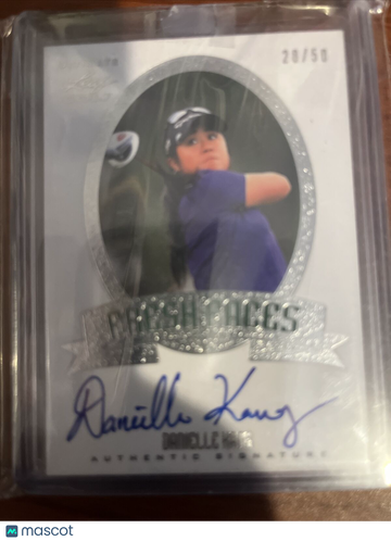 2012 Leaf Ultimate Danielle Kang #FF-DK1 AU Rookie